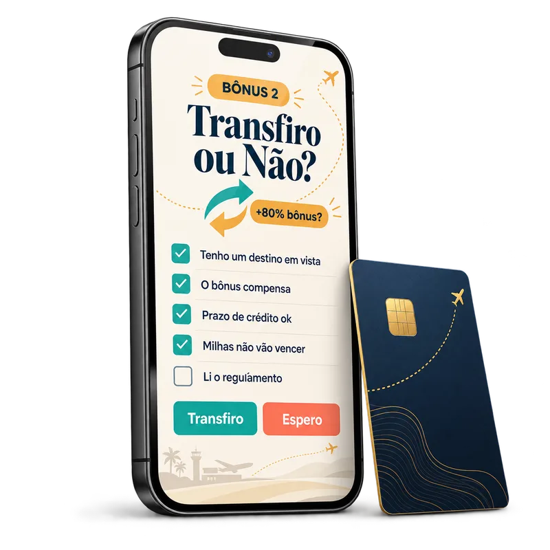 Mockup do bônus Transfiro ou Não?